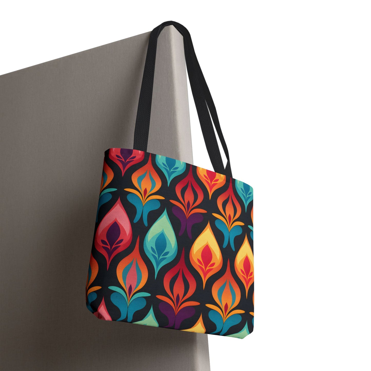 Retro Pattern Tote Bag Design 10