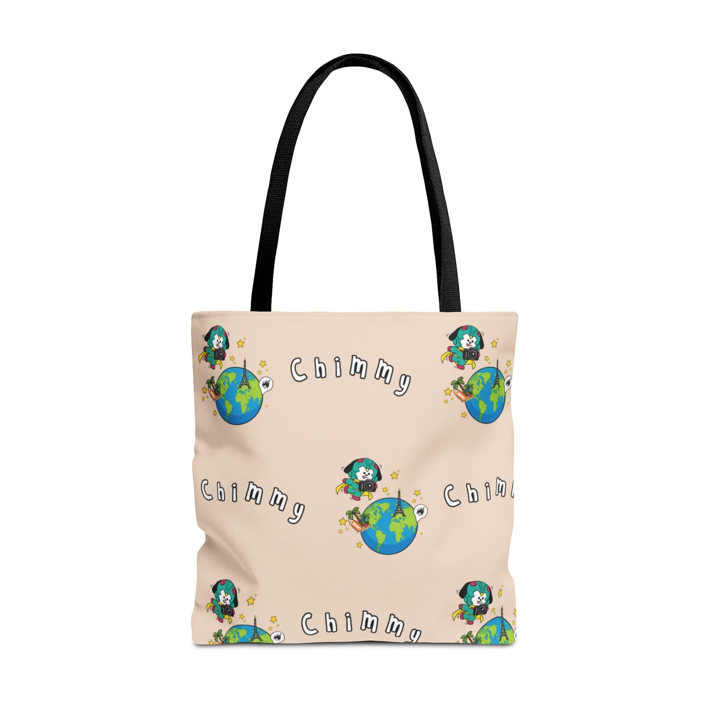 BT21 Chimmy Beige Tote Bag Pattern Design