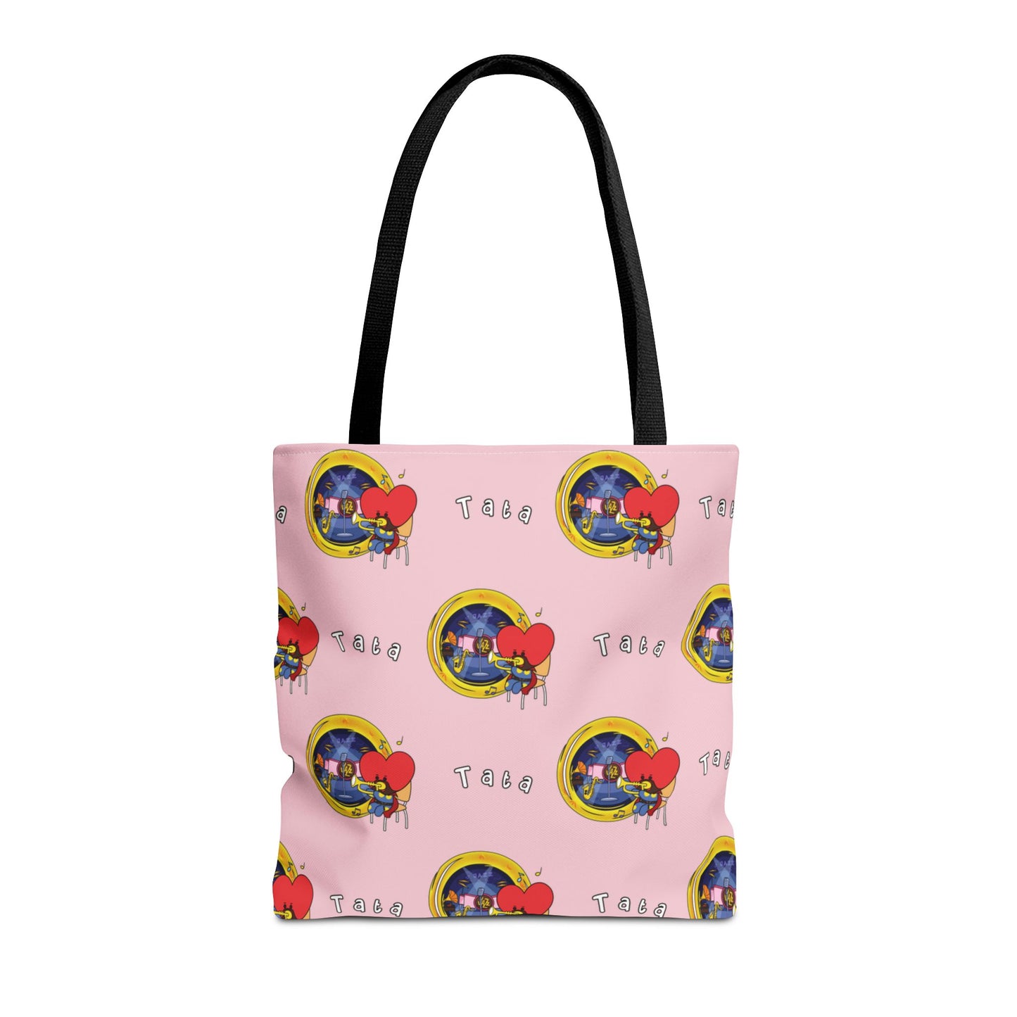 BT21 Tata Pink Tote Bag Pattern Design