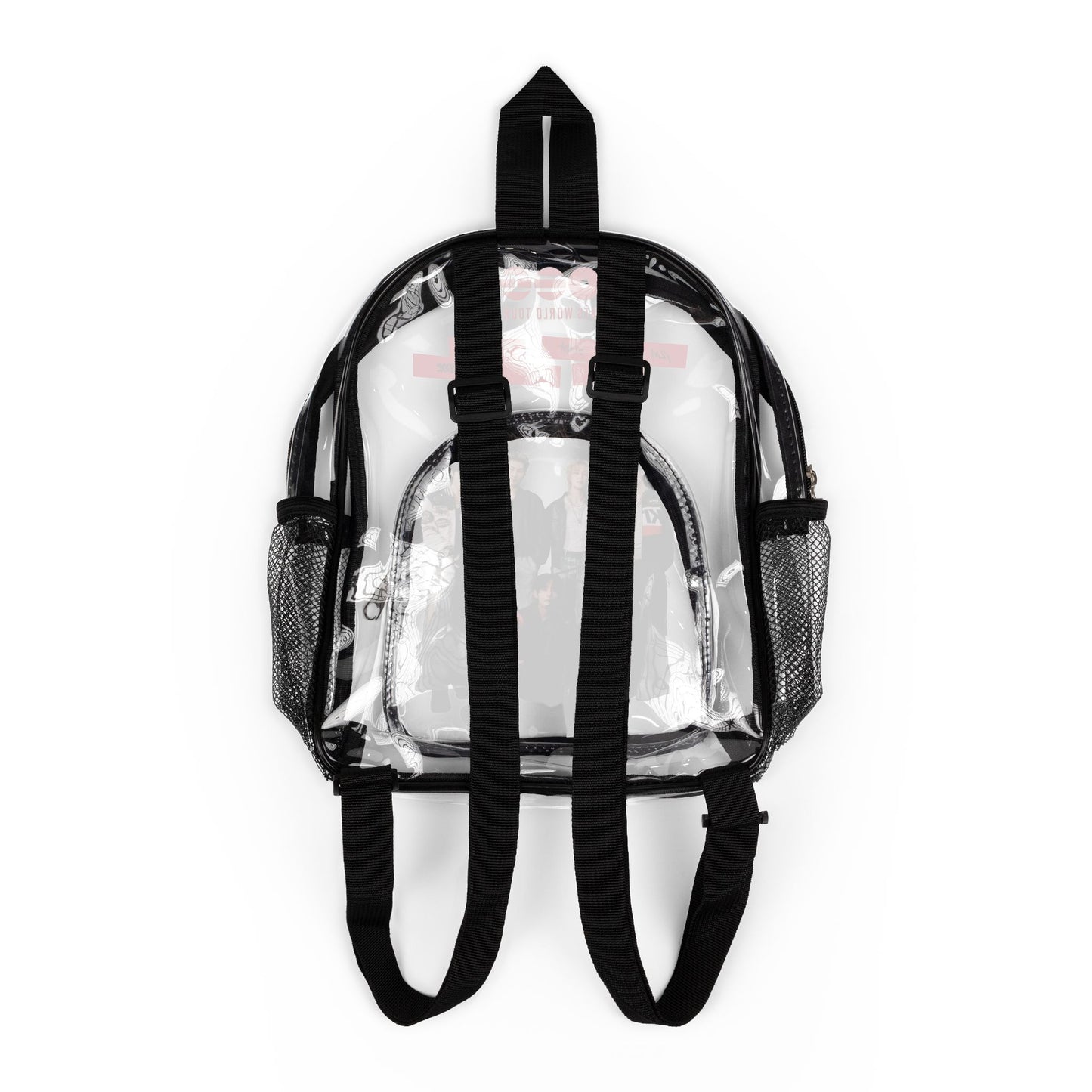 BTS GQ Photoshoot Arirang 2026 World Tour Clear Backpack (Fully Clear) — Stadium Approved