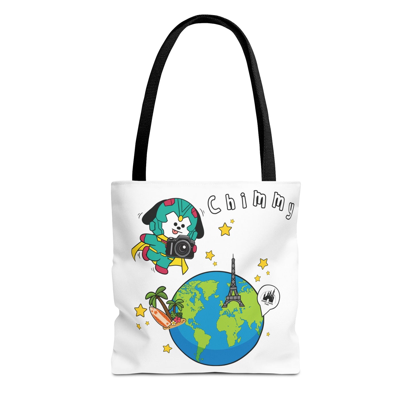 BT21 Chimmy White Tote Bag Single Design