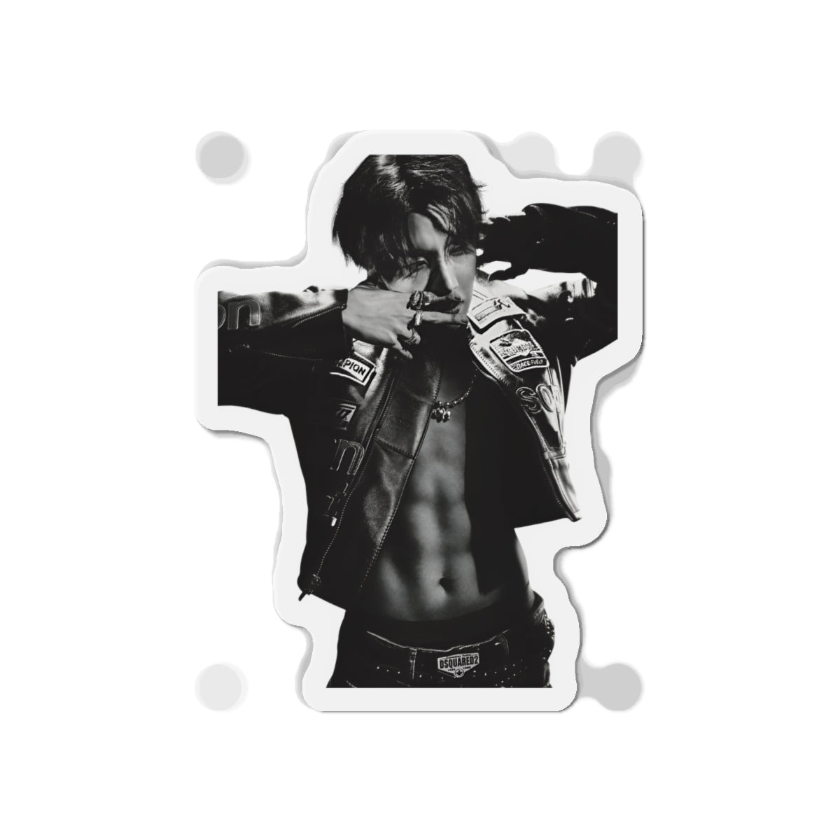Jhope Killing It Girl Showing Off Abs Magnet