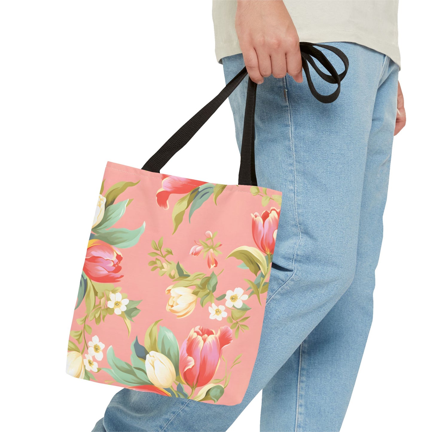 Tulips Pattern Tote Bag Design 5
