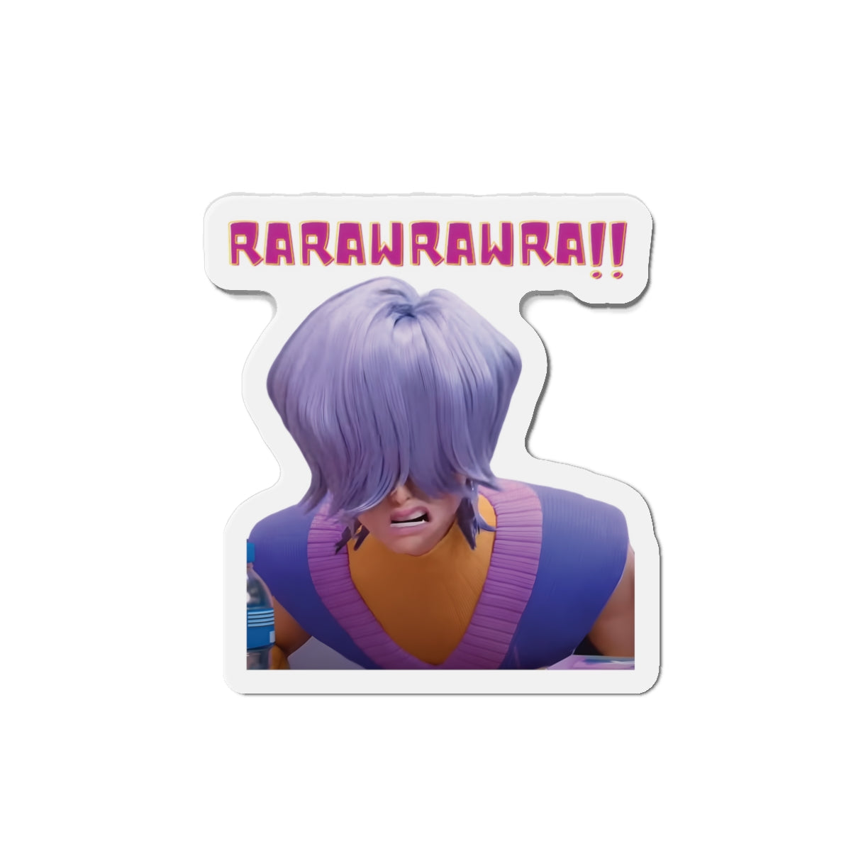 Kpop Demon Hunters Huntrix Zoey Saja Boys Mystery Zoeystery Mystery Saja Barking Magnet