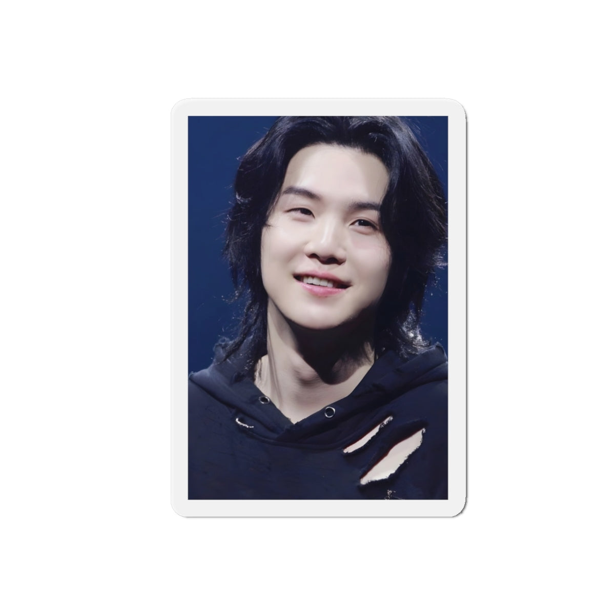 Yoongi Wearing a Black Hoodie Agust D D-Day Album Live Performance Magnet