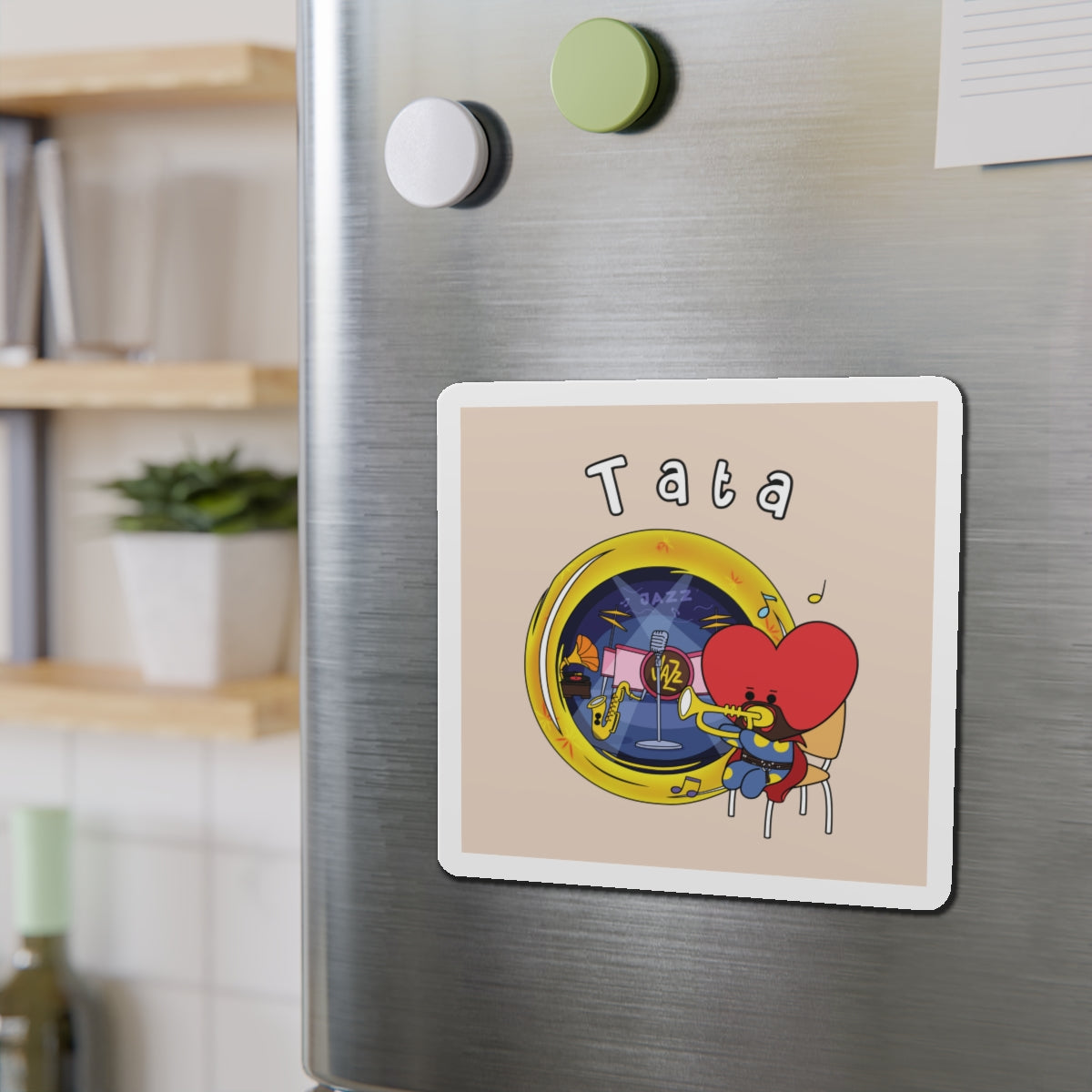 BT21 Tata Beige Magnet