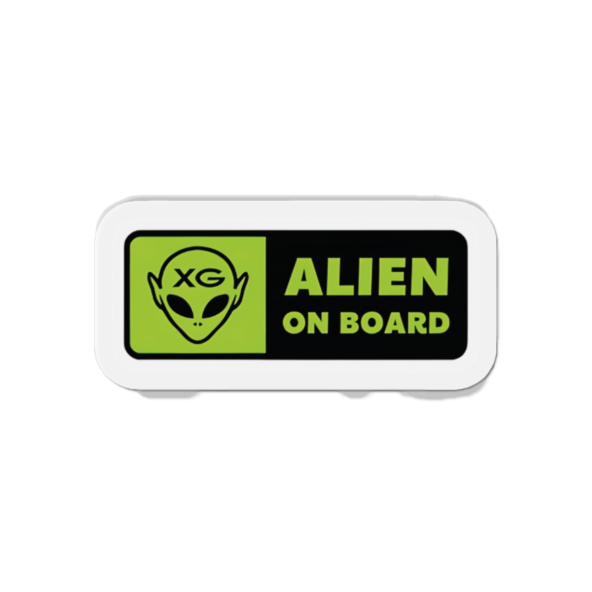 XG Alphaz Merch Alien on Board Magnet