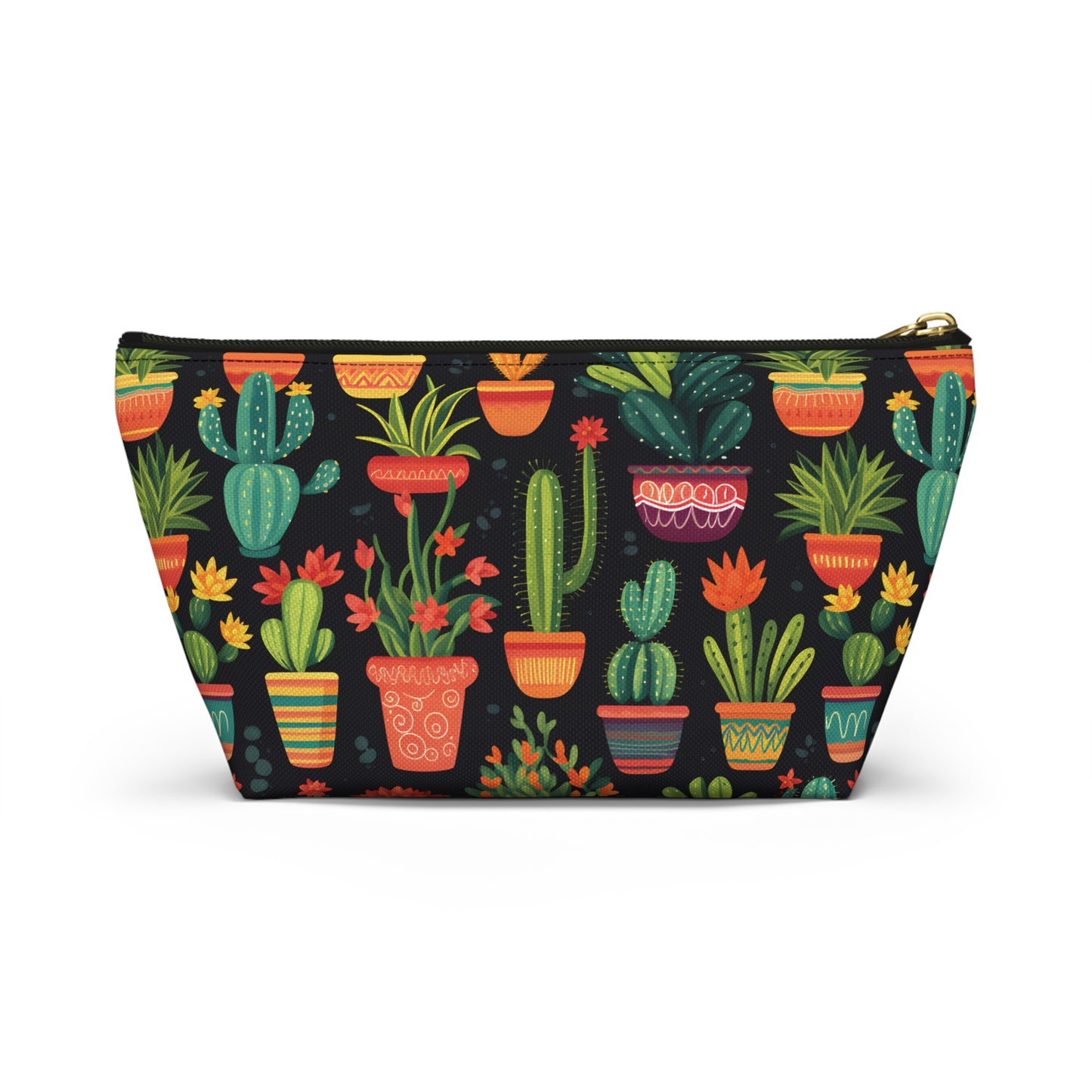 Cactus Pattern Travel Bag Design 5