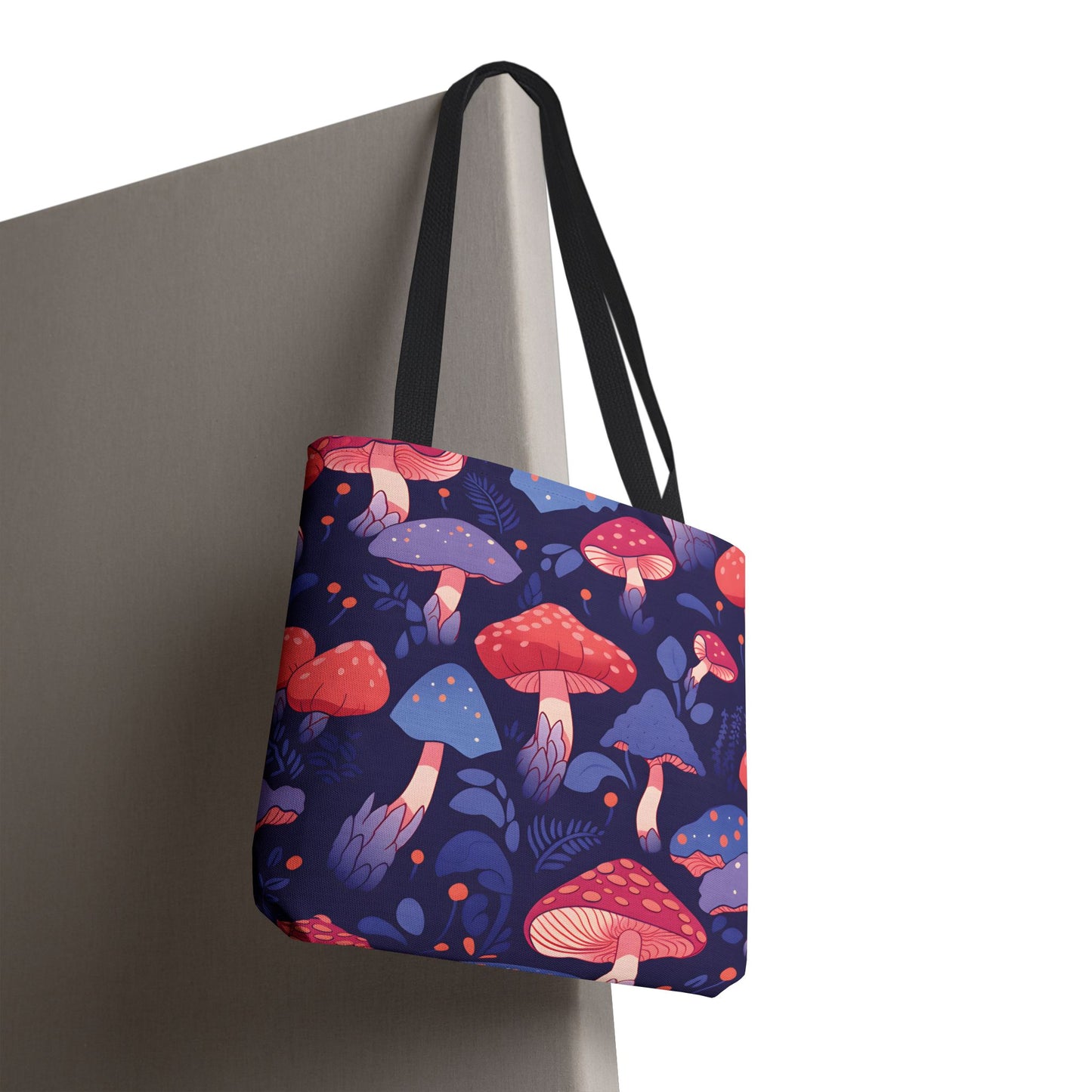 Mushroom Pattern Tote Bag Design 8