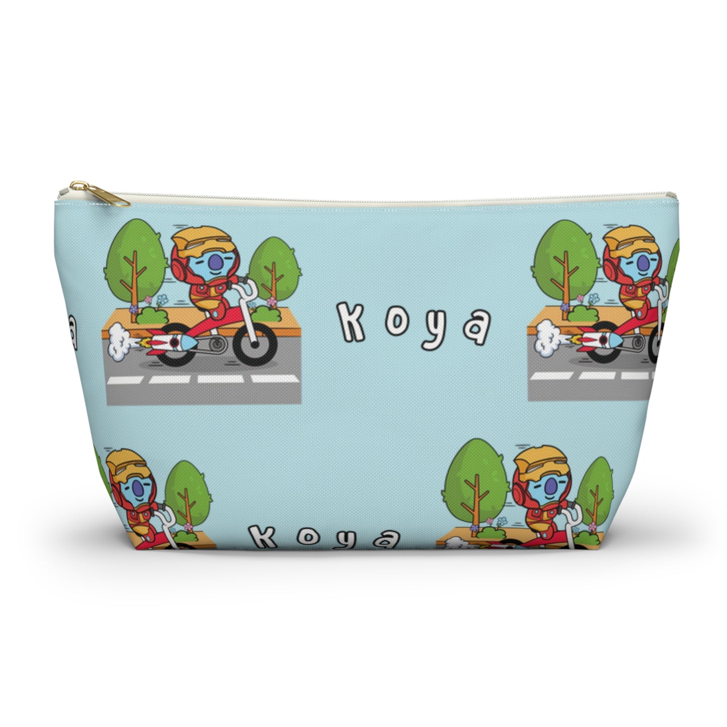 BT21 Koya Blue Pattern Travel Bag