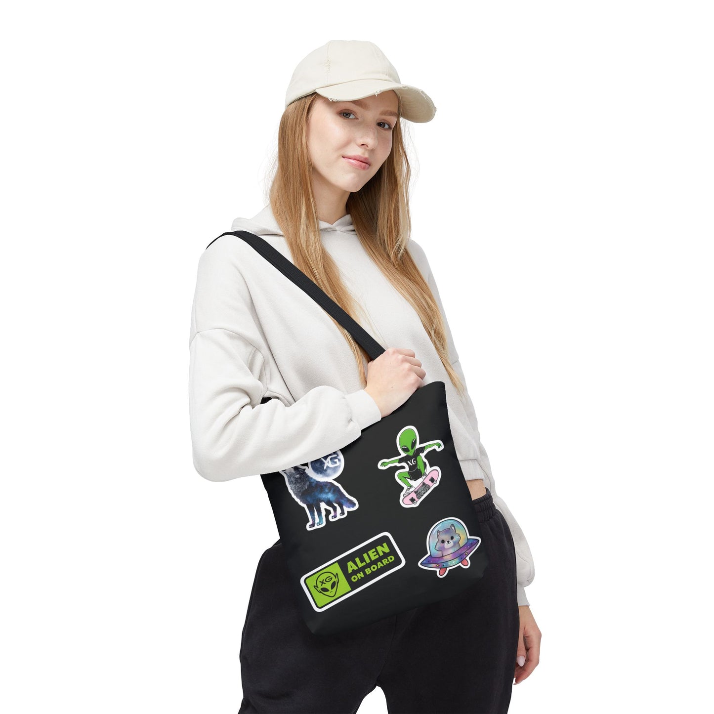 XG Sticker Tote Bag