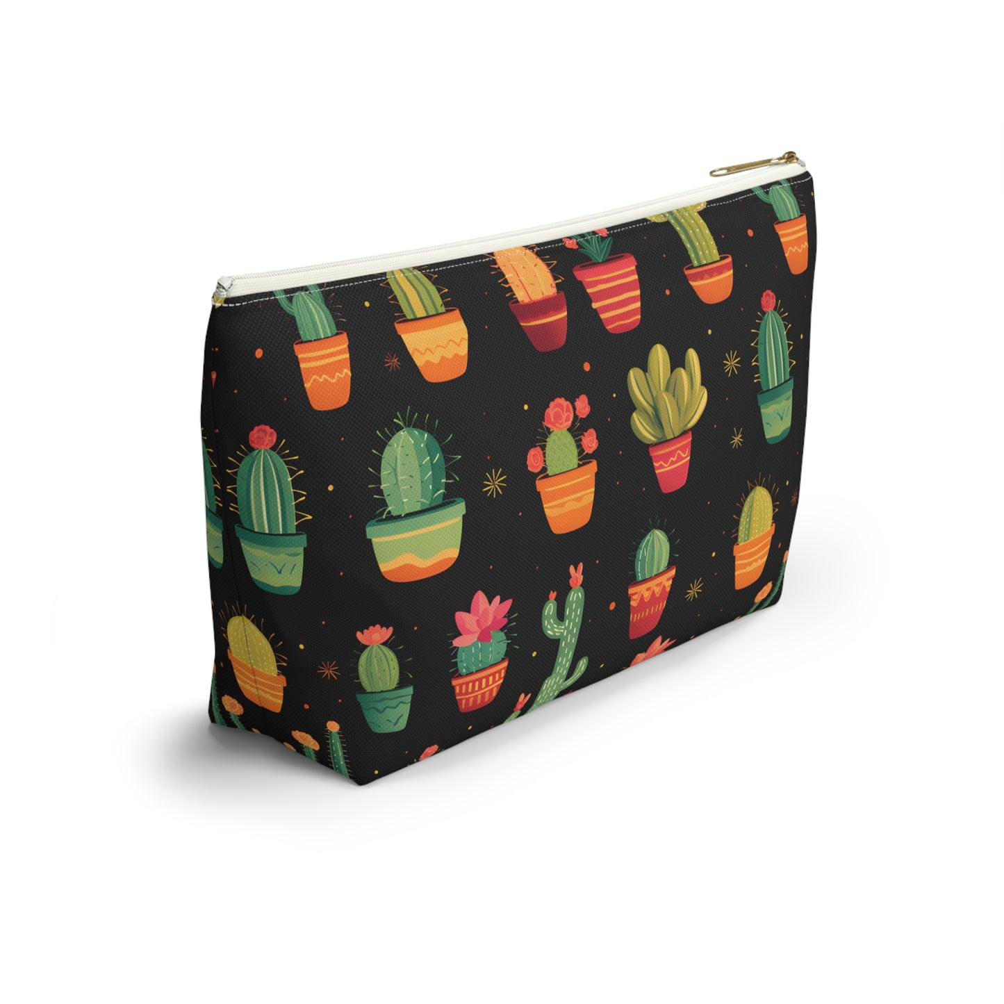 Cactus Pattern Travel Bag Design 1