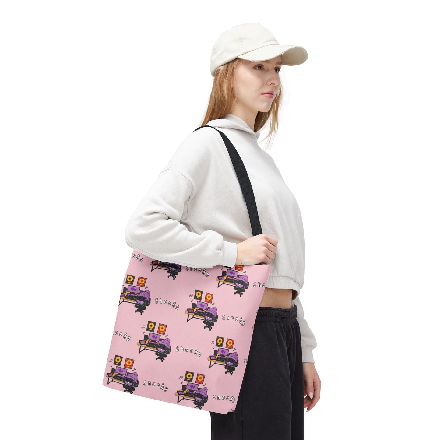 BT21 Shooky Pink Tote Bag Pattern Design