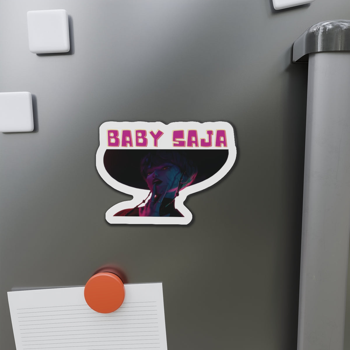 Kpop Demon Hunters Baby Saja Demon Form Magnet