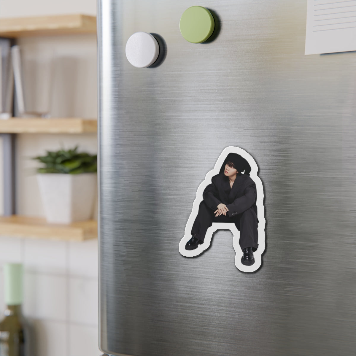 Jhope Jack In The Box All Black Outfit Magnet