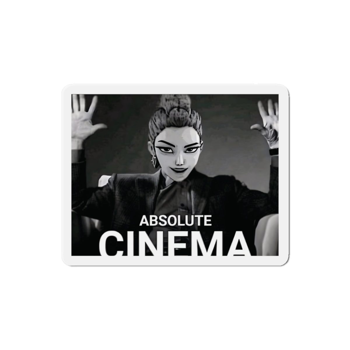 Kpop Demon Hunters Huntrix Rumi Absolute Cinema Meme Magnet