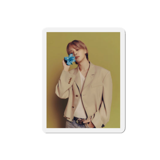 BTS Park Jimin Muse Album Photoshoot Yellow Background Magnet