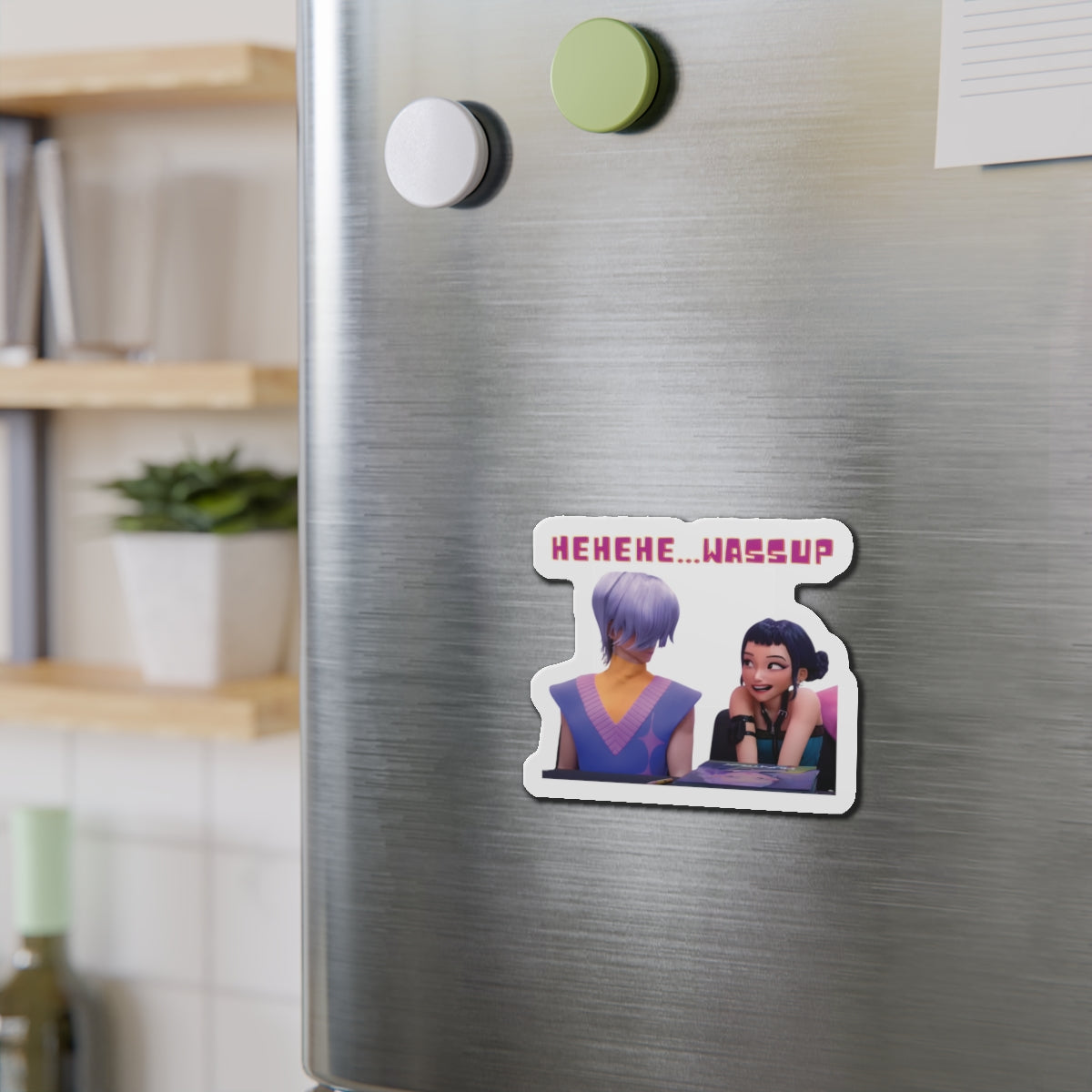 Kpop Demon Hunters Huntrix Zoey Saja Boys Mystery Zoeystery Fan Signing Magnet