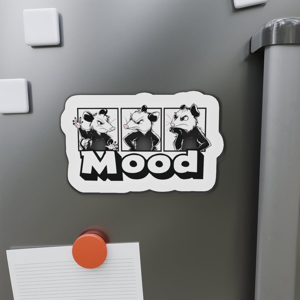 Possum Annoyed Mood Magnet - Funny & Relatable
