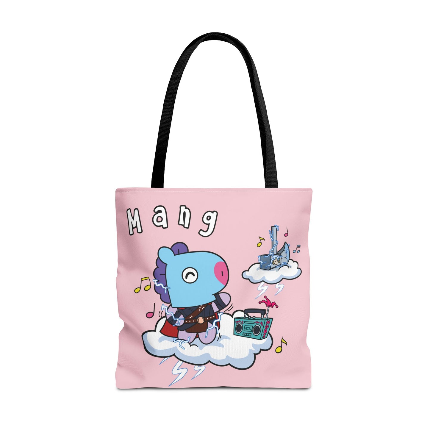BT21 Mang Pink Tote Bag Single Design