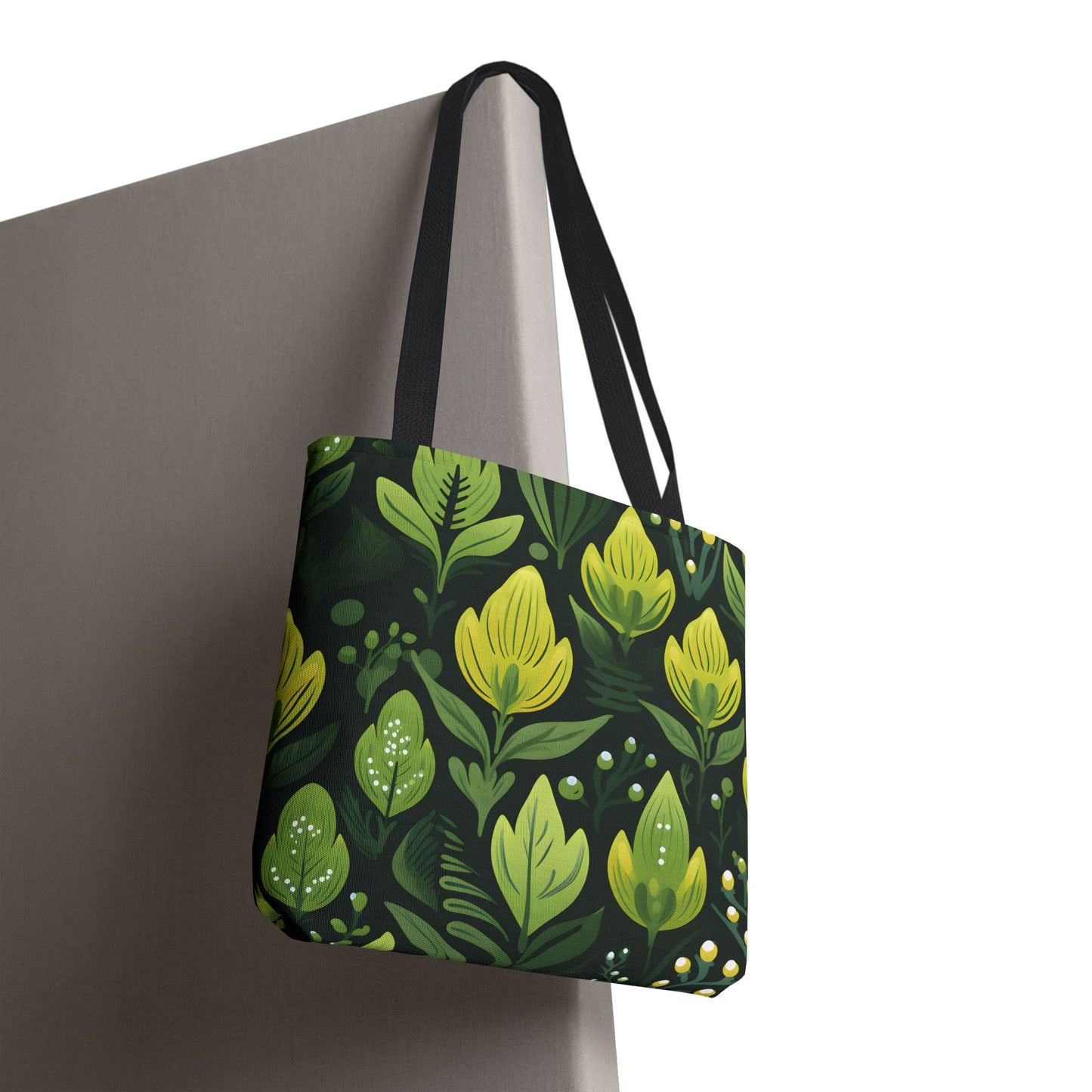 Plant Pattern Tote Bag Design 8