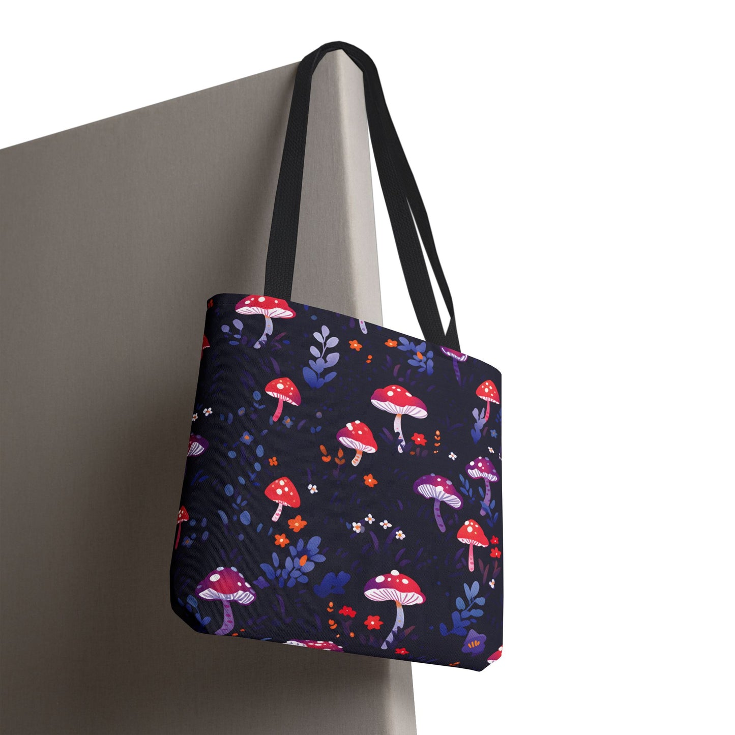 Mushroom Pattern Tote Bag Design 9