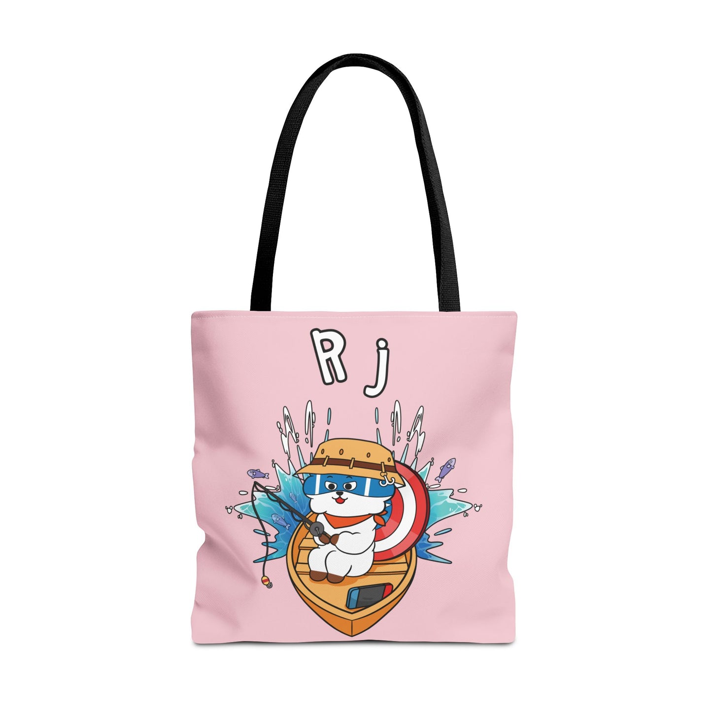 BT21 RJ Pink Tote Bag Single Design