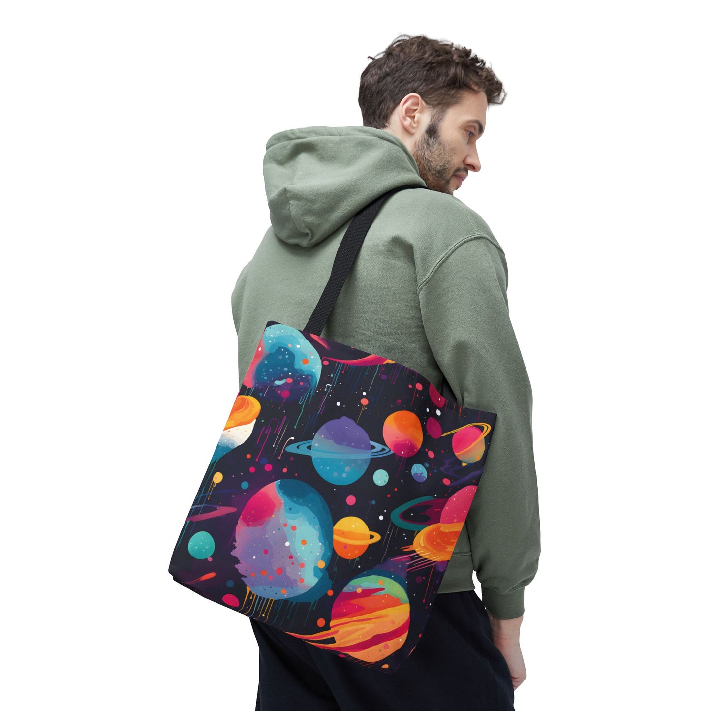 Galaxy Pattern Tote Bag Design 9