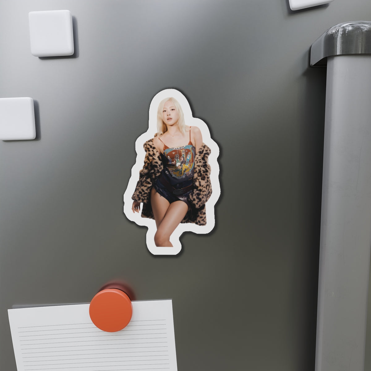 Rosé Park Blackppink Gift for Rosie Fans Magnet Design 7