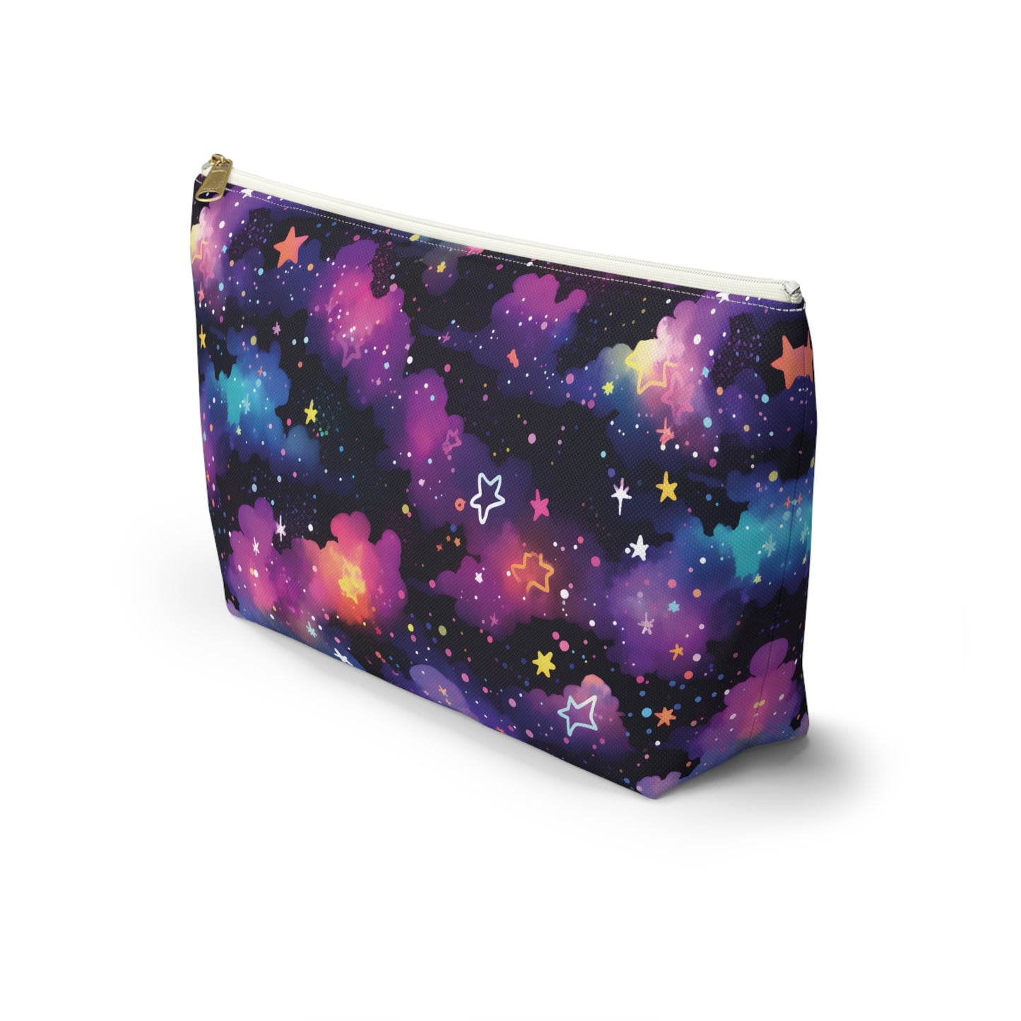 Colorful Space Pattern Travel Bag Design 1