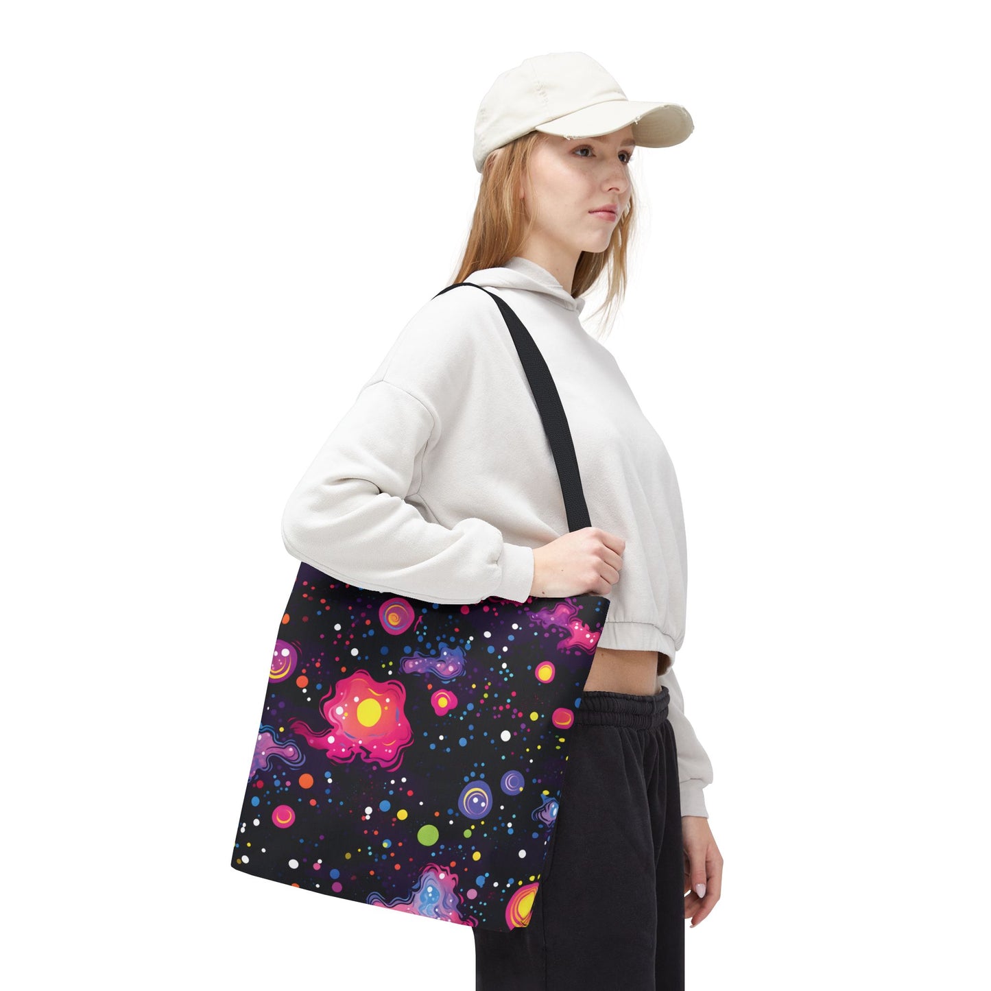 Colorful Space Pattern Tote Bag Design 6