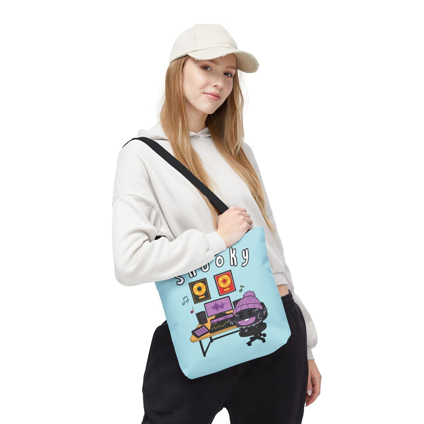 BT21 Shooky Blue Tote Bag Single Design