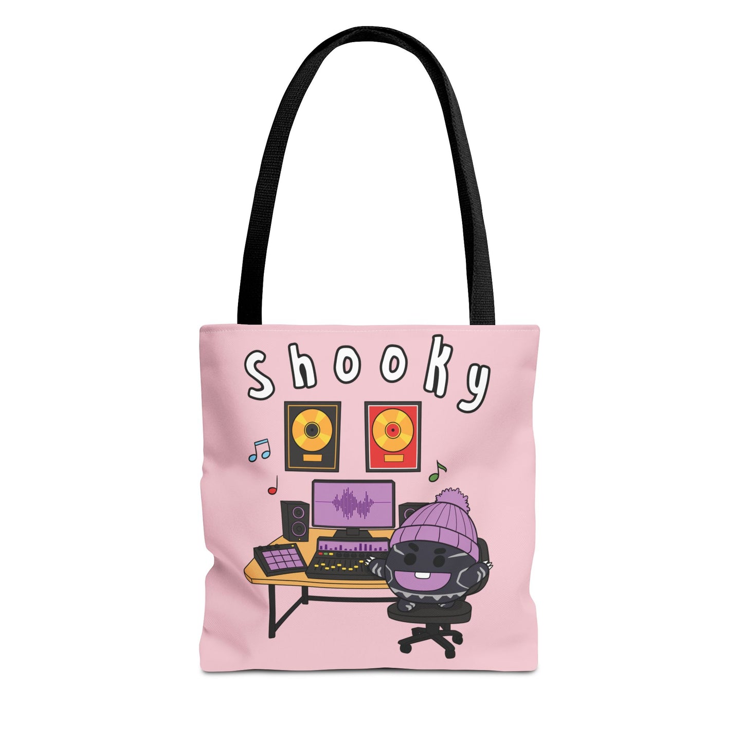 BT21 Shooky Pink Tote Bag Single Design