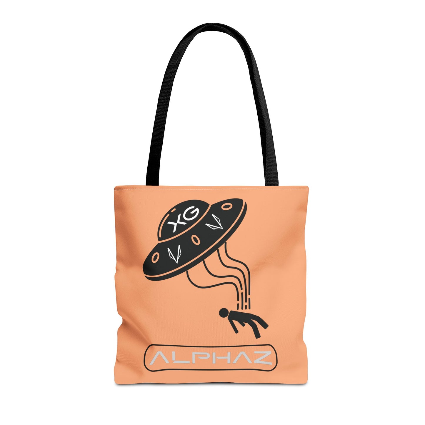 Orange Juria XG Spaceship Tote Bag Design 3