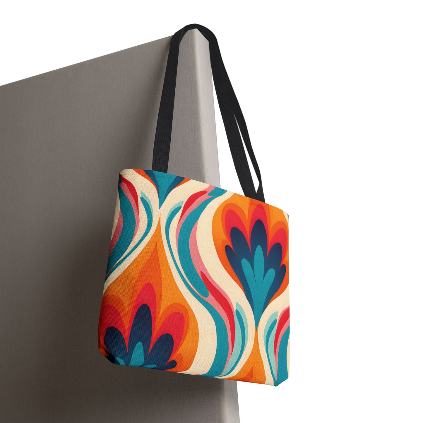 Retro Pattern Tote Bag Design 5