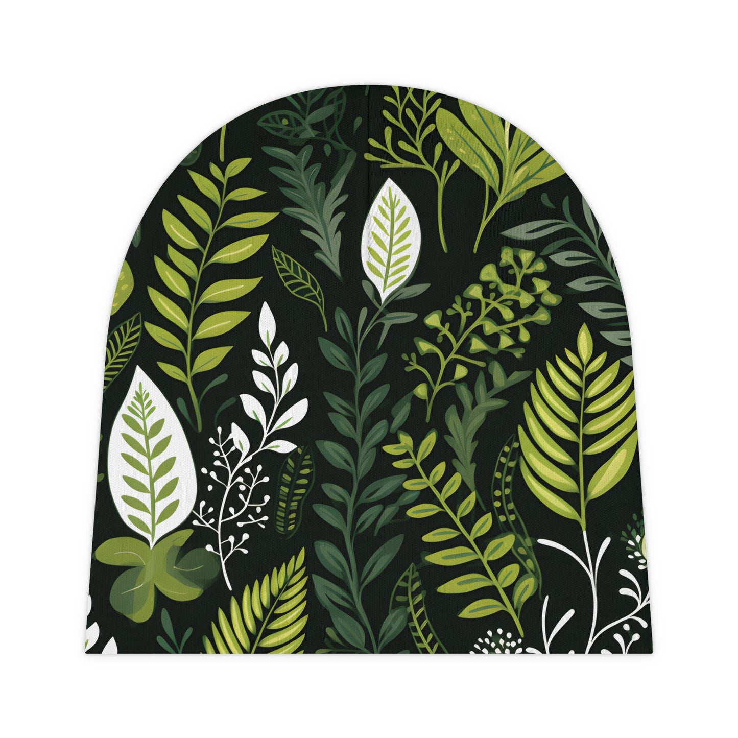 Newborn Baby Beanie Plant Design