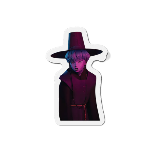 Kpop Demon Hunters Saja Boys Baby Saja Demon Form In Underworld Magnet