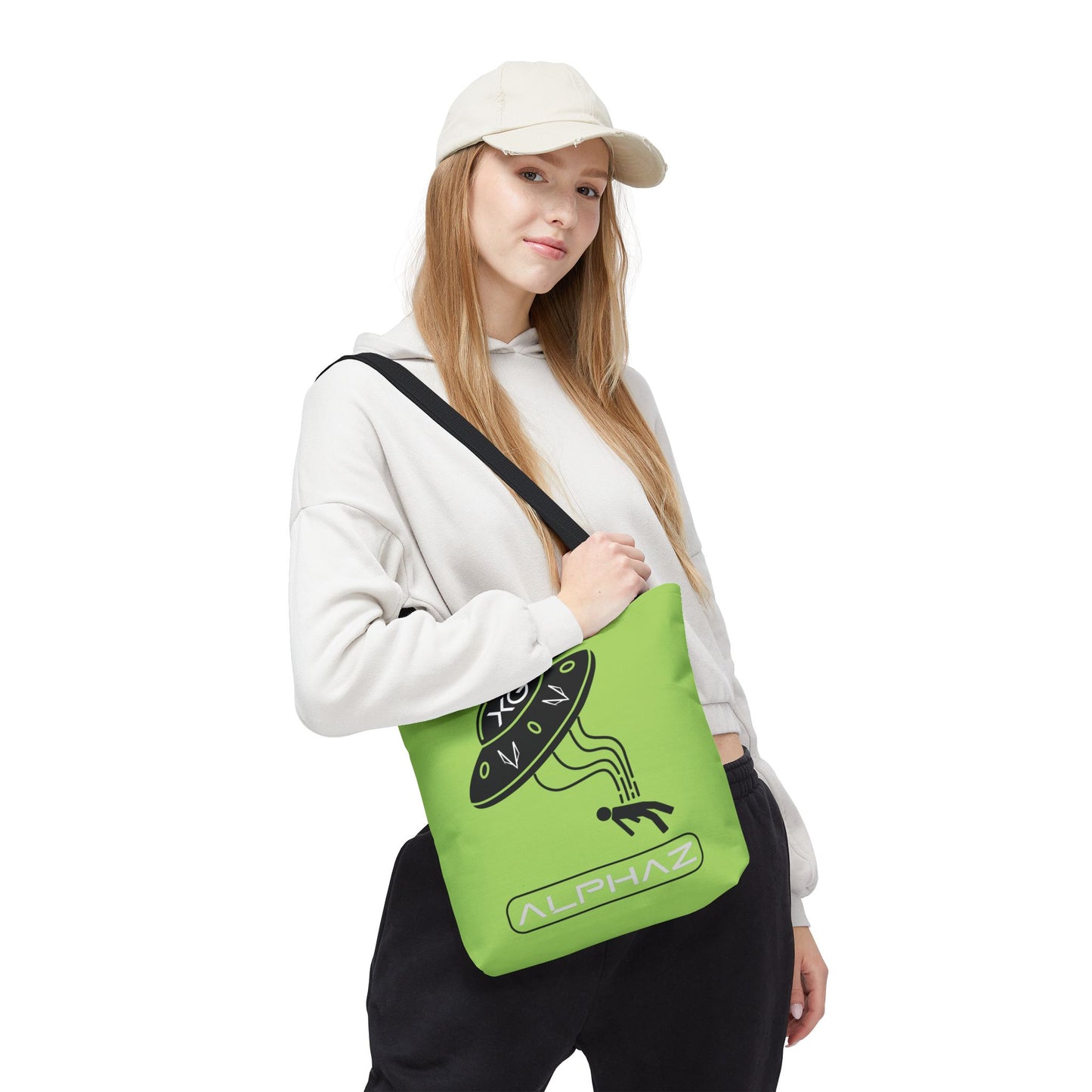 Green Cocona XG Spaceship Tote Bag Design 5