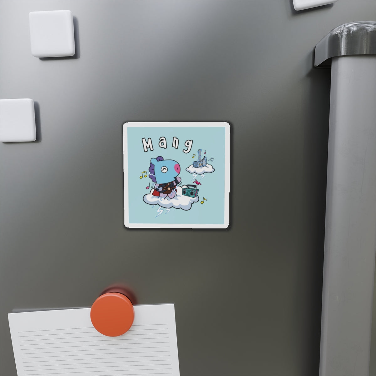 BT21 Mang Blue Magnet