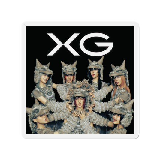 Black BG XG Woke Up Magnet 2