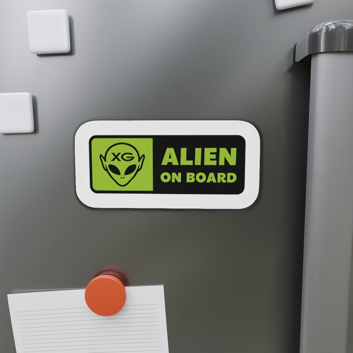 XG Alphaz Merch Alien on Board Magnet