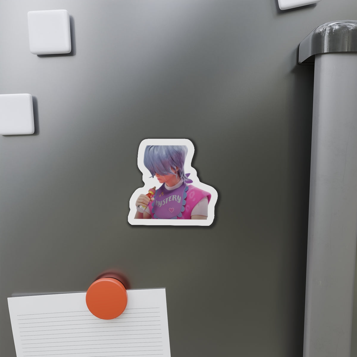 Kpop Demon Hunters Saja Boys Mystery Is History Hot Sauce Challenge Magnet