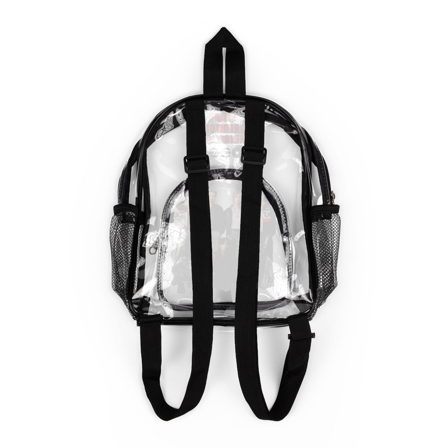 BTS GQ Arirang 2026 World Tour Clear Backpack (Fully Clear) — Stadium Approved