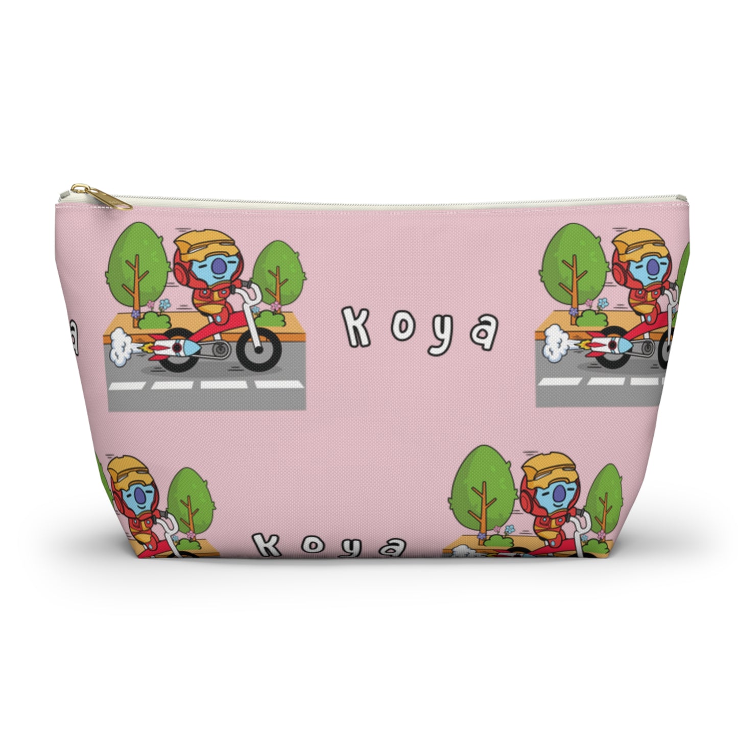 BT21 Koya Pink Pattern Travel Bag