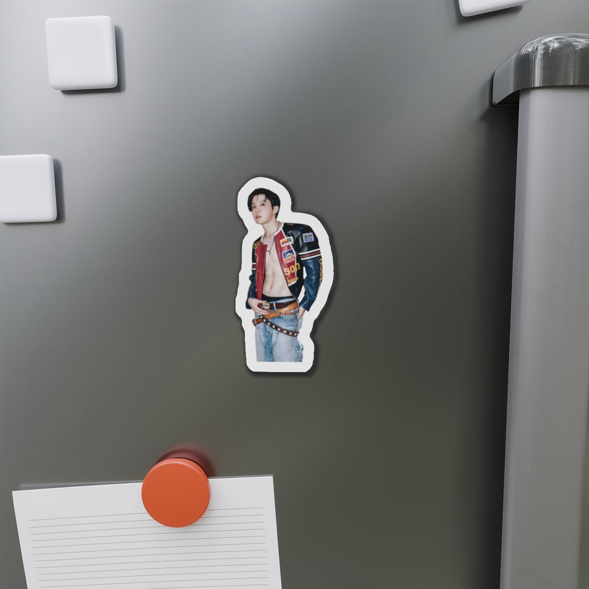 Jhope Killing It Girl Showing Off Abs Color Image Magnet