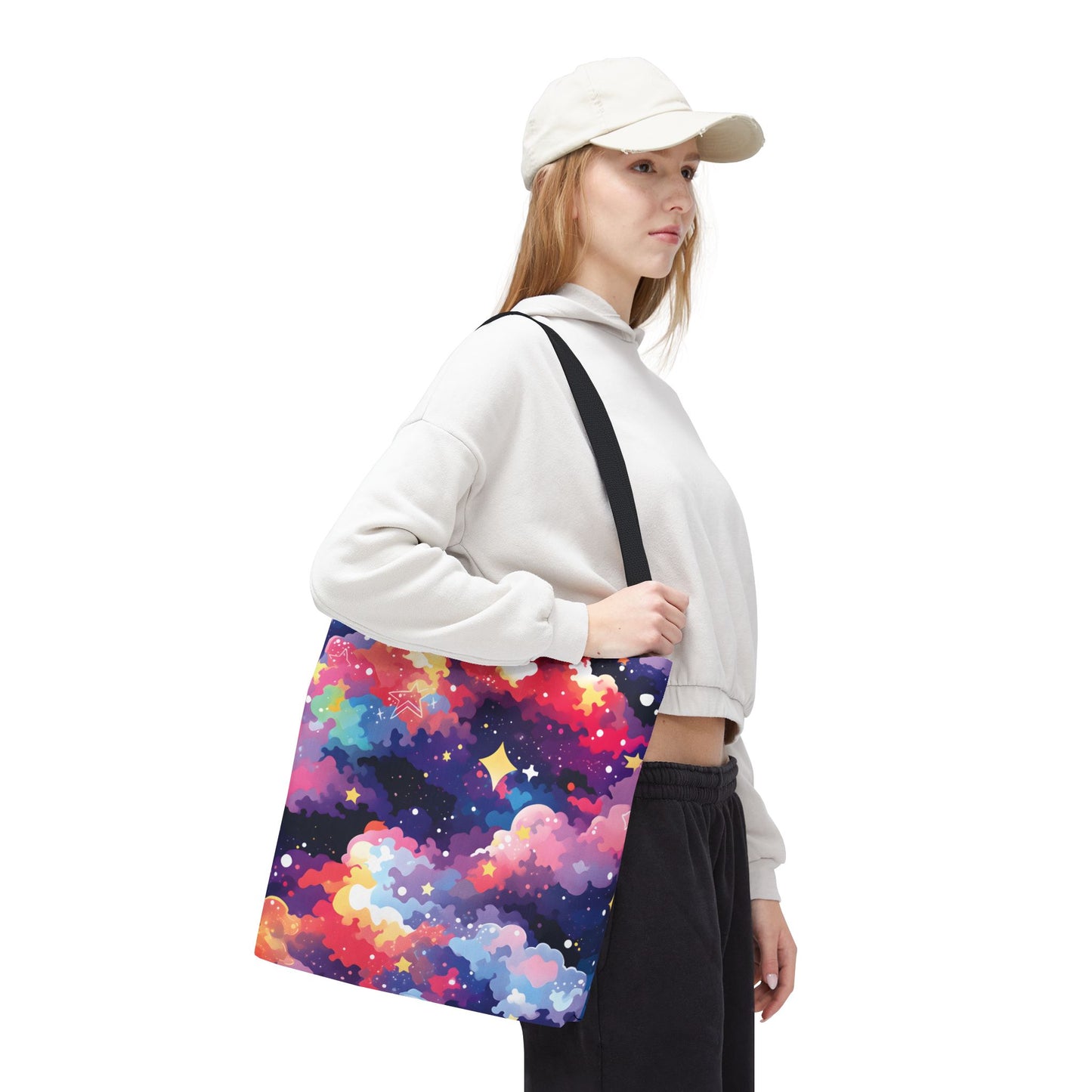 Colorful Space Pattern Tote Bag Design 3
