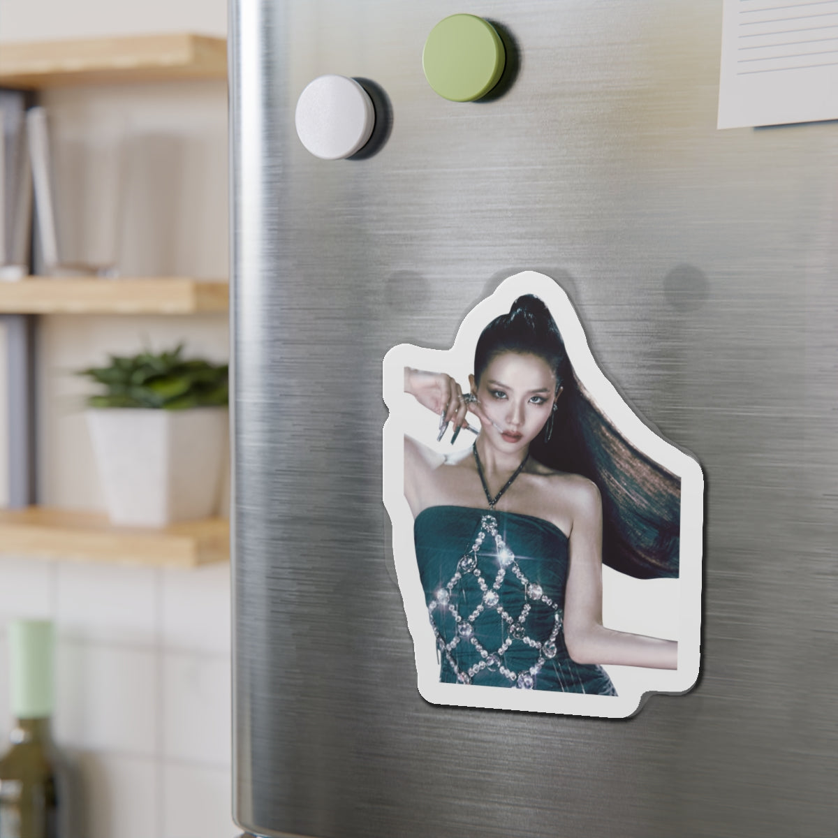 Jisoo Kim Blackppink Gift for Jisoo Fans Sooyas Magnet Design 5