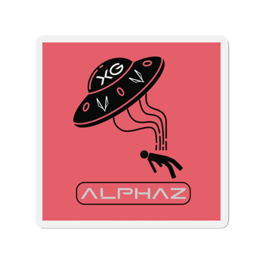 Red XG Maya Spaceship Magnet