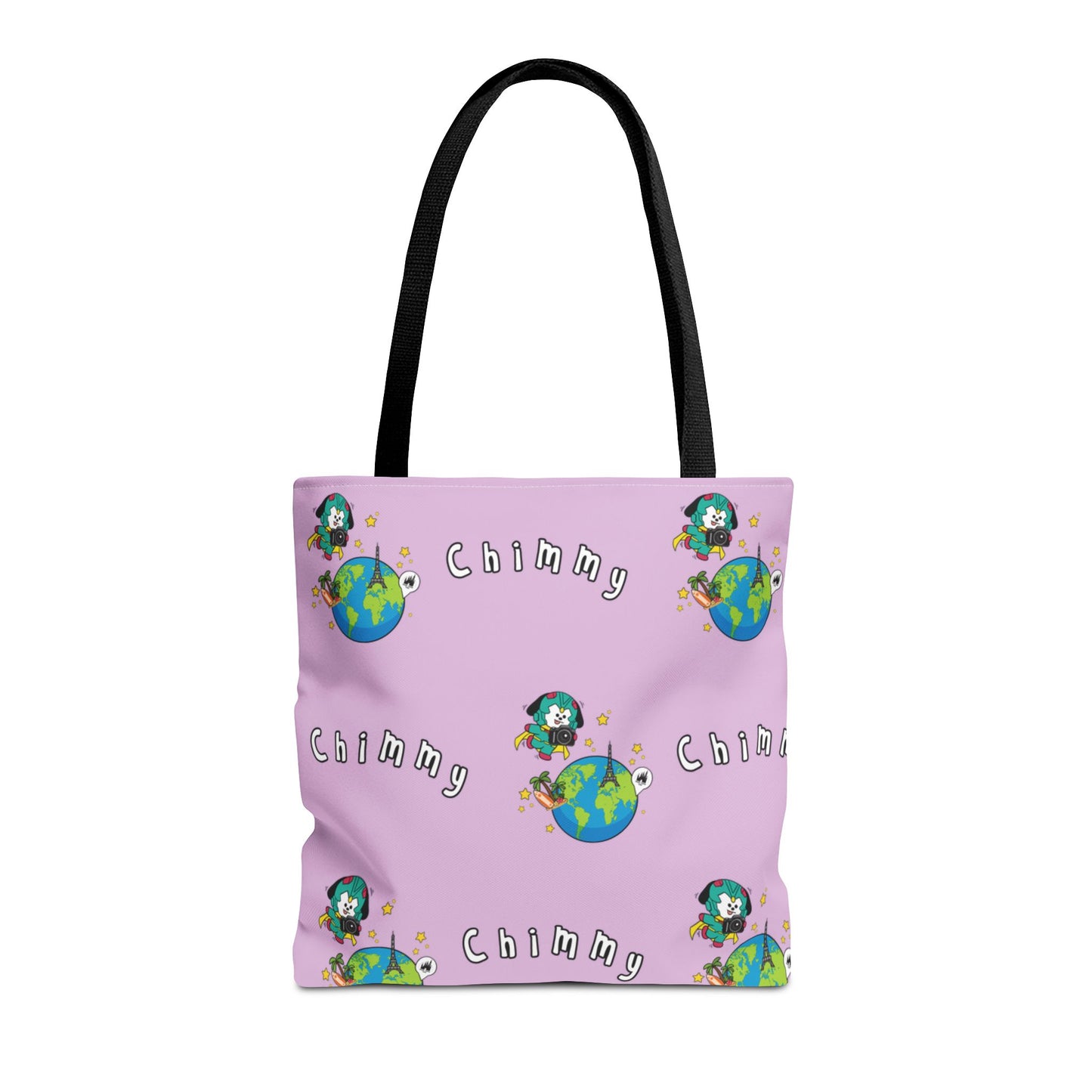 BT21 Chimmy Purple Tote Bag Pattern Design