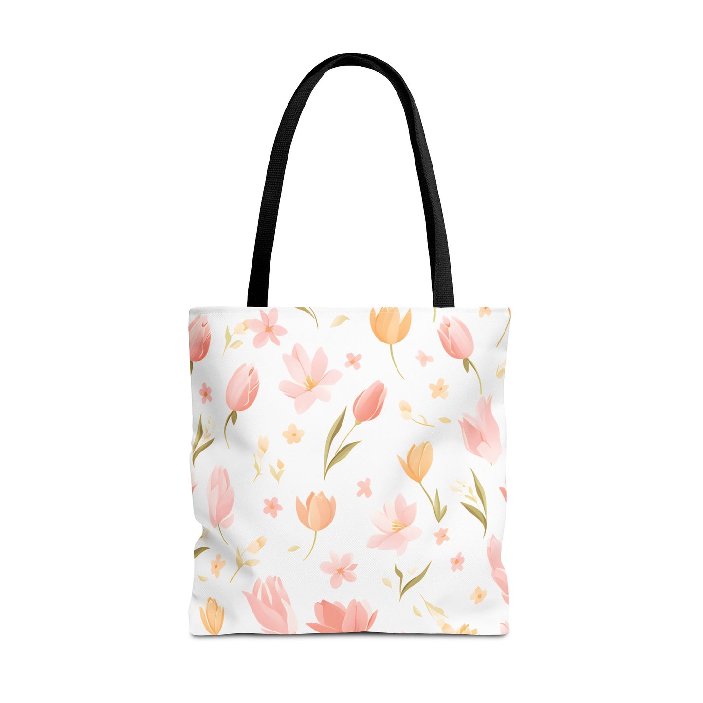 Tulips Pattern Tote Bag Design 1